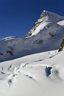 Matterhorn Prints: Glacier high in the Alps from Klein Matterhorn, near Zermatt, Switzerland