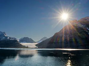 Glacier in the Sermiligaaq Fjord, Ammassalik, Danish Territory
