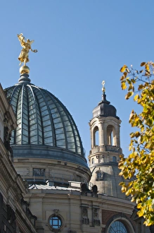 Angel Prints: Glass dome on the Kunstverein building, Dresden, Germany