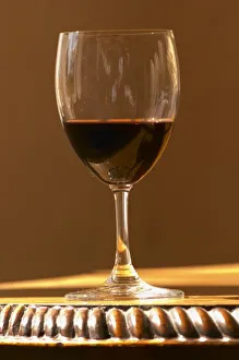 Wine Tasting Prints: A glass of red