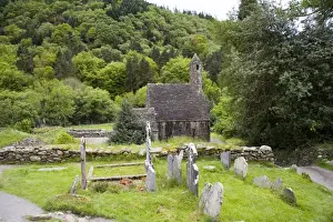 Images Dated 20th May 2006: Glendalough, Ireland. The beautiful and peaceful monastic city of Glendalough hosts