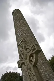 Glendalough Prints: Glendalough, Ireland. The beautiful and peaceful monastic city of Glendalough hosts