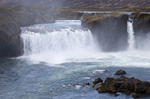 Godafoss Prints: Godafoss waterfalls, Iceland