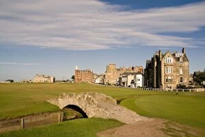 Trending: Golfing the special Swilcan Bridge on the 18th hole at the world famous St Andrews