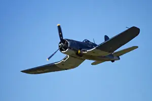 Plane Prints: Goodyear Corsair FG-1D whispering death fighter bomber