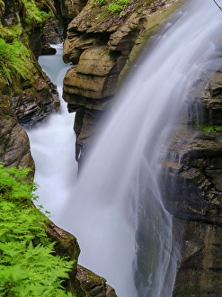 Images Dated 18th November 2024: The gorge Felsbachschlucht near Flims
