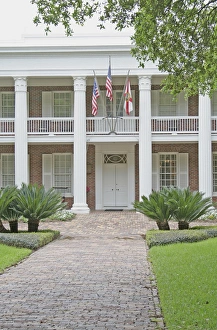 Entry Prints: Governors mansion downtown Tallahassee Florida