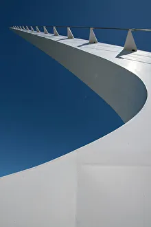Prints of Graceful Sundial Bridge spanning the Sacramento River in Redding Images Dated 2022 May: Graceful Sundial Bridge spanning the Sacramento River in Redding