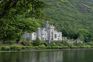 Betty Sederquist Prints: The grand architecture of Kylemore Abbey is a major tourist attraction