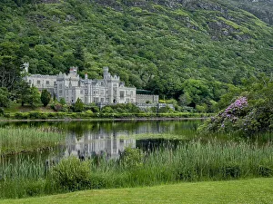 Betty Sederquist Prints: The grand architecture of Kylemore Abbey is a major tourist attraction