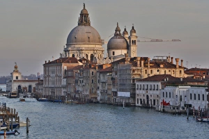 Grand Canal Salute classic Scenic of Venice, Italy
