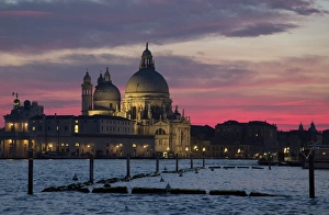 Images Dated 4th February 2013: Grand Canal Salute classic Scenic of Venice, Italy