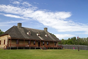 Images Dated 13th August 2011: The Grand Hall located at the Grand Portage National Monument on the north shore