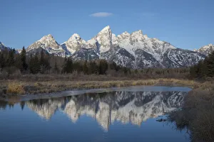 Prints of Grand Tetons, late autumn Images Dated 2020 February: Grand Tetons, late autumn