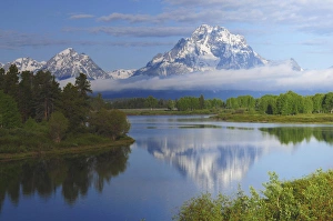 Natural Beauty Prints: Grand Tetons from the Oxbow, Grand Teton National Park, Wyoming, USA