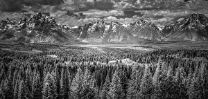 New Images March 2024 Part 1 Prints: Grand view of Wyoming's Teton Range