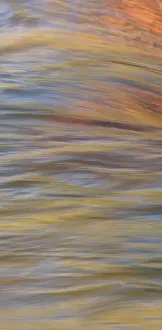 Images Dated 7th June 2013: Graphic reflections on river surface, Lower Deschutes River, Central Oregon, USA