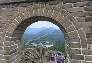 Images Dated 14th July 2015: The Great Wall- Modern Seven Wonders of the World, Qianjiadian Scenic Area, East