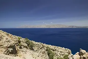 Gulf Prints: GREECE, CRETE, Hania Province, Gramvousa Peninsula: View of the Kissamos Gulf