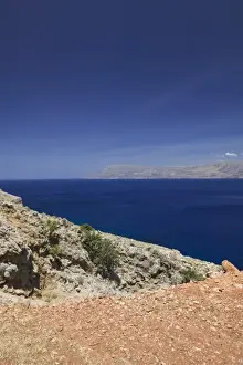Images Dated 3rd June 2006: GREECE, CRETE, Hania Province, Gramvousa Peninsula: View of the Kissamos Gulf