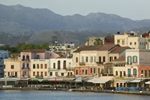 GREECE, CRETE, Hania Province, Hania: Venetian Port / Morning