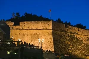 Images Dated 29th May 2006: GREECE, CRETE, Rethymno Province, Rethymno: 16th century Fortress / Dusk