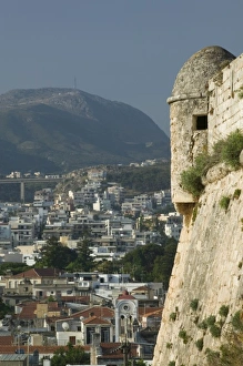 Images Dated 30th May 2006: GREECE, CRETE, Rethymno Province, Rethymno: 16th century Fortress & Town View