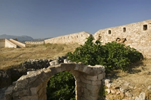 Images Dated 30th May 2006: GREECE, CRETE, Rethymno Province, Rethymno: 16th century Fortress Details / Morning