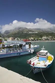 Tugboat Prints: GREECE-CRETE-Rethymno Province-Plakias: Town and Harbor