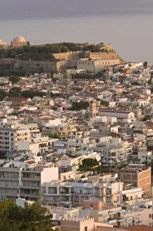Images Dated 31st May 2006: GREECE-CRETE-Rethymno Province-Rethymno: Dawn City view with 16th century Venetian