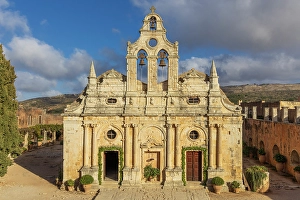 Bell Tower Prints: Greece, Crete, Rethymno. Venetian Baroque