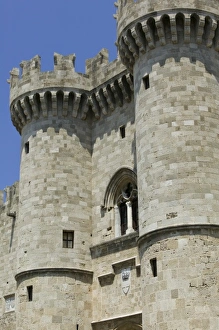 Images Dated 19th May 2006: GREECE, Dodecanese Islands, RHODES, Rhodes Town: Rhodes Old Town, Palace of the Grand Masters