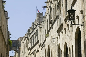 Images Dated 19th May 2006: GREECE, Dodecanese Islands, RHODES, Rhodes Town: Rhodes Old Town, Avenue of the Knights