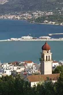Images Dated 3rd May 2006: GREECE, Ionian Islands, ZAKYNTHOS: Afternoon Town View from Venetian Kastro Castle