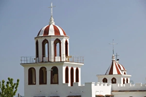 Images Dated 4th May 2006: GREECE, Ionian Islands, ZAKYNTHOS, MACHERADO: Eleftherotria Monastery / Exterior
