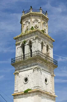 Images Dated 3rd May 2006: GREECE-Ionian Islands-ZAKYNTHOS-KILIOMENO: Bell Tower of St. Nikolaos Church