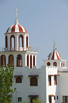 Images Dated 4th May 2006: GREECE-Ionian Islands-ZAKYNTHOS-MACHERADO: Eleftherotria Monastery / Exterior