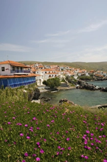 Images Dated 10th May 2006: GREECE, Northeastern Aegean Islands, LESVOS (Mytilini), Sigri: Westernmost port on Lesvos