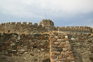 Images Dated 8th May 2006: GREECE-Northeastern Aegean Islands-LESVOS (Mytilini)-Mytilini Town: Byzantine Fortress
