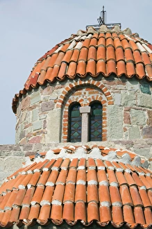 Images Dated 10th May 2006: GREECE-Northeastern Aegean Islands-LESVOS (Mytilini)-Filia: Detail of the Panaghias