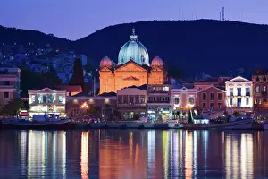GREECE-Northeastern Aegean Islands-LESVOS (Mytilini)-Mytilini Town: Waterfront View