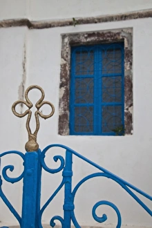 Images Dated 21st May 2010: Greece, Santorini. Gates on the Grecian island