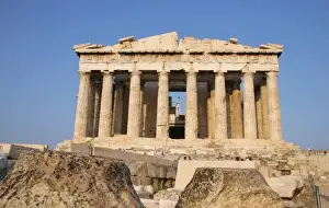 Images Dated 22nd August 2005: Greek Art. Parthenon, built between 447-438 BC under leadership of Pericles