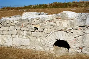 Images Dated 13th August 2007: GREEK ART. REPUBLIC OF ALBANIA. Archeological site of BYLLIS, old city founded by