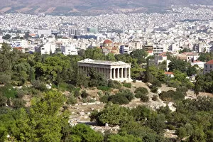 Images Dated 23rd August 2005: Greek Art. Temple of Hephaestus or Theseion. The doric temple, which stands at the