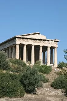 Images Dated 23rd August 2005: Greek Art. Temple of Hephaestus or Theseion. The Doric temple, which stands at the