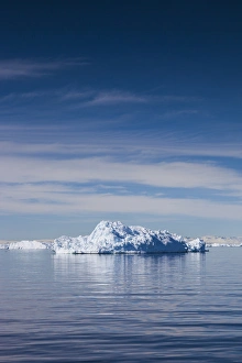 Greenland Collection: Greenland, Disko Bay, Oqaatsut, floating ice
