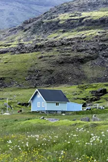 Verdant Prints: Greenland, Igaliku. Once the heart of 12th century Norse Greenland, Igaliku is a