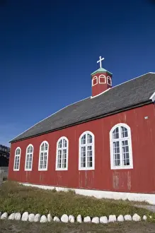 Images Dated 14th September 2010: Greenland, Qaqortoq. South Greenlands largest town with almost 3, 000 inhabitants