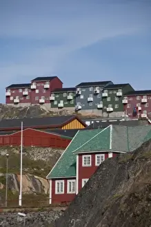 Images Dated 14th September 2010: Greenland, Qaqortoq. South Greenlands largest town with almost 3, 000 inhabitants